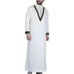 Emirati thobe Rust Luxury kandura เสื้อผ้าอาหรับแบบดั้งเดิม jubba นุ่มและระบายอากาศได้ดีทันสมัย - Product Image 4