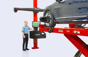 3D Hunter bánh xe liên kết với ba-giá trị hoàn toàn tự động nhập nhà máy bánh xe cân bằng máy - Product Image 6