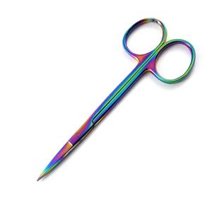 Tijeras Quirúrgicas Profesionales de Acero Inoxidable de 4.5 Pulgadas, Rectas, para Cirugía Manual - Product Image 6