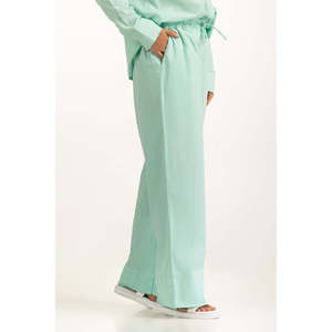 กางเกงขายาวผ้าอ็อกซ์ฟอร์ดทรงปกติ WM-COD-SS25-368B - Product Image 3