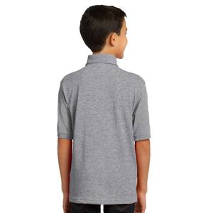 Polo de golf à coupe sèche pour garçons, avec logo gratuit et design personnalisé, tissu jersey 100% polyester à sublimation - Product Image 5