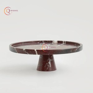 แท่นวางเค้กแบบชั้นเดียวแท่นวางเค้กหินอ่อนแบบทันสมัยสำหรับวางเค้กสำหรับงานแต่งงานวันเกิดกิจกรรมปรับแต่งสีได้ - Product Image 2