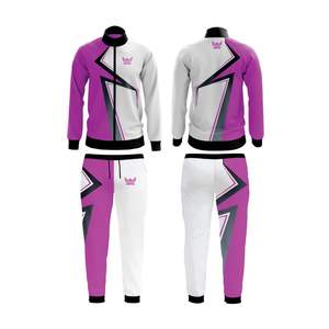 Vêtements de sport Combinaison de jogging deux pièces survêtements de fitness d'hiver de grande taille pour adultes Ensemble de jogging vintage personnalisé - Product Image 6