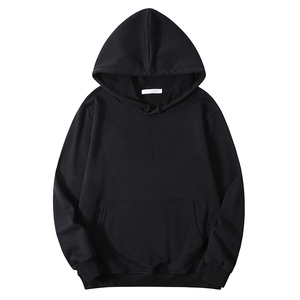 Personalizado 85% algodón 15% poliéster hombres personalizar en blanco Casual Sudadera con capucha de gran tamaño impresión bordado Logo sudaderas con capucha para Unisex - Product Image 5