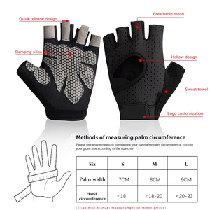 En gros Meilleure Qualité Top Vente 2025 Nouveau Design Fitness Workout Gants De Gymnastique 100% gants de gymnastique en cuir véritable fitness - Product Image 3