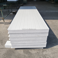 Panel de Pared Sándwich con Aislamiento Térmico de 100 mm de Espesor, Material de Construcción Ligero para la Construcción de Almacenes