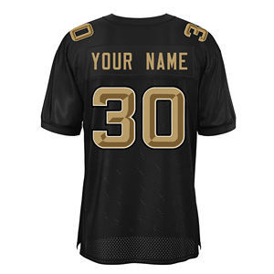 2026 Latest Custom American Football Jersey 100% Polyester Anti-Bacterial Breathable Mesh Plus Size Short Sleeve Jersey - Product Image 2