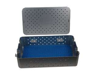 Endosys CareKIT Bandeja de cubierta mediana de aluminio anodizado Juego de instrumentos manuales Modelo 20-A161040 Reutilizable ISO13485 Certificado para - Product Image 1