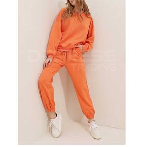 Los mejores conjuntos de Co-ords para damas 330 y 550 GSM Sudaderas de gran tamaño con conjunto de pantalones Chándales de mujer Premium de alta calidad - Product Image 3