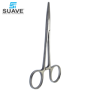 Alicates Mango de bloqueo Instrumentos quirúrgicos Hemostato de Mosquitos de acero inoxidable Fórceps rectos de SUAVE INSTRUMENTOS SURGICAL - Product Image 2