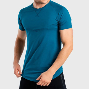 Camisetas ligeras de 280gsm, camisetas de manga corta de algodón 100% de secado rápido, camisetas de moda con hombros caídos para hombres, camiseta OEM - Product Image 5