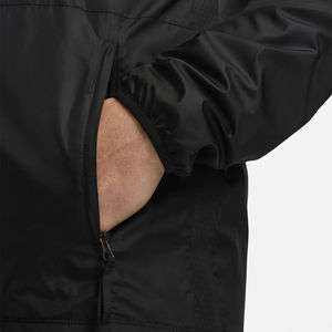 Veste coupe-vent en nylon enduit 100 % personnalisée pour hommes, motif toile, haute qualité, respirante, style urbain, hiver, prix bas, vente en gros - Product Image 3