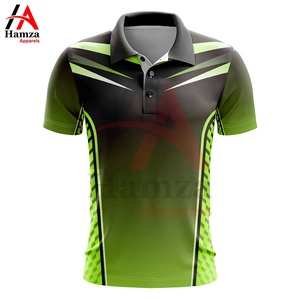 Sublimación Impreso Último diseño Polo Camisa Tela Color y tamaño Camisa para hombres OEM Venta al por mayor Sublimación Personalizar Polos - Product Image 4