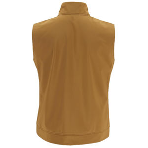 Gilet léger et décontracté pour homme Veste d'extérieur coupe-vent doublée en polaire douce zippée sans manches pour golf, course et randonnée - Product Image 2