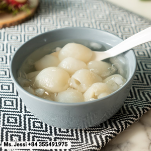 Rambutan Enlatado Estándar de Exportación con Piña |   Rambutan Premium Relleno en Almíbar para Bebidas - Product Image 3