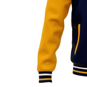 Chaqueta Universitaria Personalizada de la Mejor Calidad, Sublimada, con Letras, para Adultos, Color Personalizado, Logotipo Personalizado en la Parte Delantera - Product Image 4