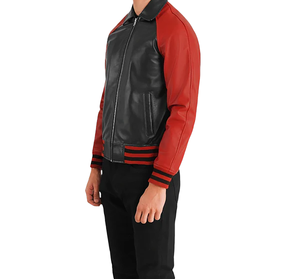 Chaqueta universitaria de moda retro auténtica para hombre, chaquetas de Bulls, chaqueta Chicago con cuello levantado, cierre de cremallera, logotipo de ganchillo - Product Image 5