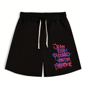 Pantalones Cortos Deportivos para Hombre, Diseño Sólido, Ecológicos, Transpirables, Resistentes al Viento, de Secado Rápido, 95% Algodón, 5% Elastano, con Cordón Ajustable, Pakistán - Product Image 5