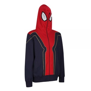 Vente en gros de sweat-shirt à capuche zippé à double fermeture éclair personnalisé imprimé 100% coton pour entraînement gym pour hommes - Product Image 1