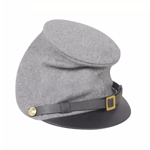 Top qualité sur mesure uniforme porter casquette à visière professionnel fabricants de casquettes brodées à la main - Product Image 5