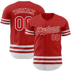 Nouveau maillot de baseball de qualité supérieure, léger, personnalisable pour les jeunes, impression personnalisée, maillot de baseball pour les jeux d'été, les clubs, les ligues. - Product Image 3