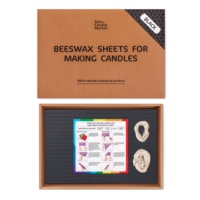 Kit de Fabricación de Velas DIY para Niños de Sotacandlemarket, Color Negro, Gama de Más de 48 Colores, Hojas de Colores de Lujo, Juguete Educativo de 41x26 cm