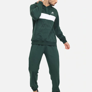 Survêtements de course légers et respirants pour hommes, séchage rapide, confortables, à col ras du cou, taille élastique, motif uni, grandes tailles, hiver - Product Image 4