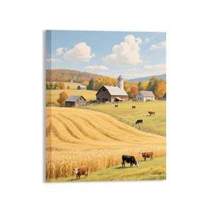 Tela con rapporto di 4:5 verticale singola appesa pittura elegante pezzo artistico su tela - Product Image 1