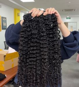 Paquete al por Mayor de Cabello Humano Virgen Birmano Rizado Natural, Cabello Vietnamita Crudo Doblemente Tramado de un Solo Donante, Extensiones de Cabello de Alta Calidad - Product Image 3