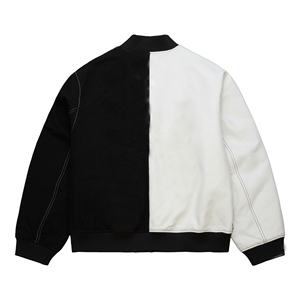 2025 elegante lana cómoda alta calidad ropa deportiva informal transpirable béisbol CollegeBaseballjacket para hombres DDP envío - Product Image 2