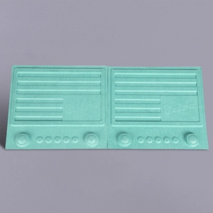 Nhà Máy Bán Hàng Trực Tiếp Bạc Hà Màu Xanh Lá Cây Điện Tử Lót Bền Vững Đúc Bột Giấy Sản Phẩm Điện Tử Chèn Khay - Product Image 5