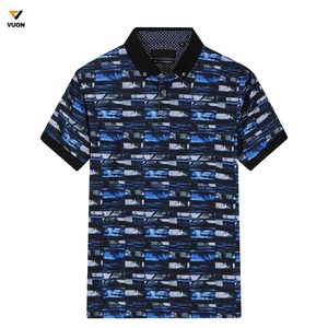 Camiseta informal a cuadros para hombre del fabricante de Pakistán para Polo, camiseta de Golf deportiva transpirable con estampado Digital personalizado, ropa de calidad - Product Image 4