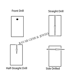 Pierre précieuse naturelle en lapis-lazuli bleu hautement poli, 8x16 mm, rectangulaire lisse, double plat, calibrée, pierre précieuse en vrac pour la fabrication de bijoux - Product Image 3
