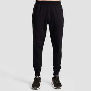GA Crew <b>Trousers</b> High <b>Waist</b> <b>Elastic</b> Casual Fashionable Pants Zipper Decorations Colored XL Straight Lightweight Woven Black - Product Image 2