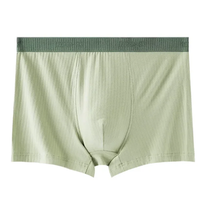 Calzoncillos bóxer de talla grande cómodos personalizados para hombre, ropa interior de Algodón 100% con logotipo personalizado - Product Image 2