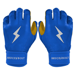 Venta al por mayor personalizado estilo Brucebolt guantes de bateo 100% Premium Cabretta cuero béisbol bateo guantes - Product Image 1