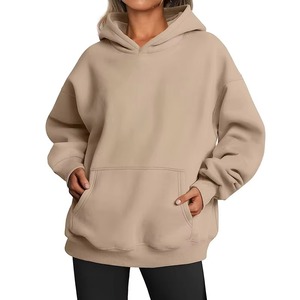 Sweat à capuche zippé élégant pour femmes avec coton épais pour l'automne, l'hiver et les activités de plein air - Product Image 3