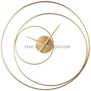 European Modern Simple Fashion Metal <b>Clock</b> Cross Border Quartz Needle Crystal Metal <b>Wall</b> <b>Clock</b> for Living Room - Product Image 3