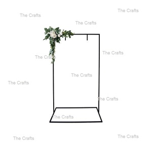 Moderno Soporte de Bienvenida de Metal Color Dorado con Tamaño y Forma Personalizados para Decoración de Bodas y Fiestas de Cumpleaños - Product Image 6