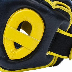 หมวกมวยหนังคุณภาพพรีเมี่ยมสำหรับผู้ชาย-ทนทานและระบายอากาศน้ำหนักเบาออกแบบโลโก้/สีได้ตามต้องการ - Product Image 5