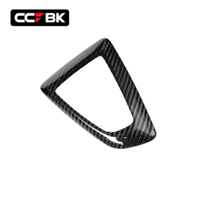 Para <span class=keywords><strong>BMW</strong></span> F20 F21 F22 F23 F30 F31 F32 F33 F36 2013-2021, molduras interiores de carbono seco, cubierta del panel de la palanca de cambios del control central - Product Image 4