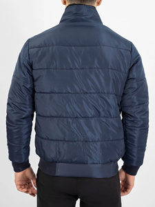 Vestes matelassées d'hiver très demandées, faible MOQ, design personnalisé, col montant, broderie, veste décontractée pour homme, vêtement d'extérieur - Product Image 2