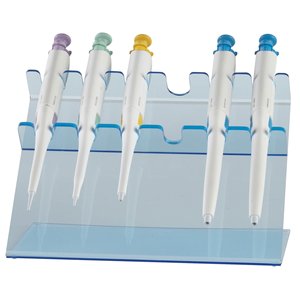Tùy chỉnh logo 5-nơi rõ ràng khoa học pipettors Máy tính để bàn hiển thị đứng <span class=keywords><strong>Acrylic</strong></span> Pipette đứng cho kích thước tiêu chuẩn pipettes - Product Image 2