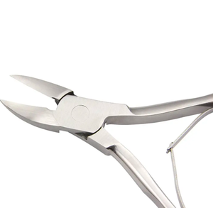 Coupe-cuticules professionnel de haute qualité en acier inoxydable, lames courbées et affûtées, ouverture large pour ongles épais - Product Image 4