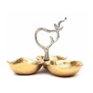 ชุดชามเสิร์ฟโลหะสุดหรูสำหรับการจัดโต๊ะอาหารในครัวที่สง่างาม - Product Image 3