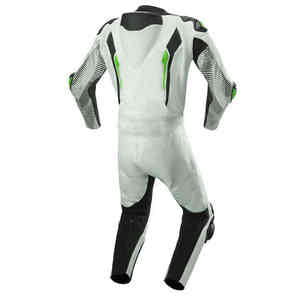 Traje de Motocicleta de Cuero Unisex, Equipo de Seguridad para Carreras de Motos, Resistente al Viento, Talla Grande 2026 OEM - Product Image 5
