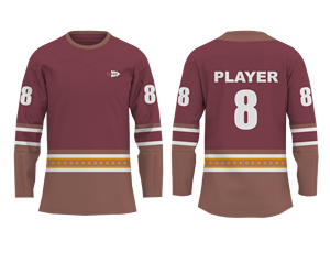 Maillot de Hockey sur glace personnalisé de haute qualité Dernière impression par sublimation Vêtements de Hockey Slim Fit à séchage rapide - Product Image 4