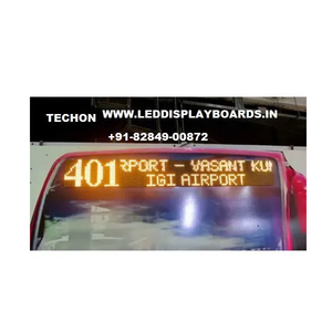 Techon Bus LED Display Board Outdoor LED Signage Display Board para publicidad efectiva y comunicación visual en espacios abiertos - Product Image 2