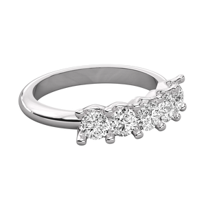 Bague en diamant de laboratoire 9K pour femmes, sertie de diamants brillants - Product Image 3