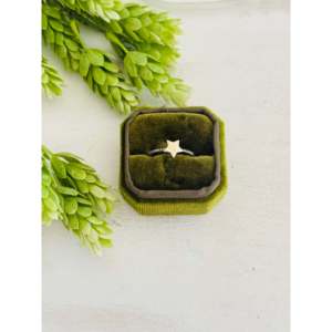 Collier pendentif fin en argent sterling avec étoile, taille 8.5, fabriqué au sud-ouest - Product Image 1